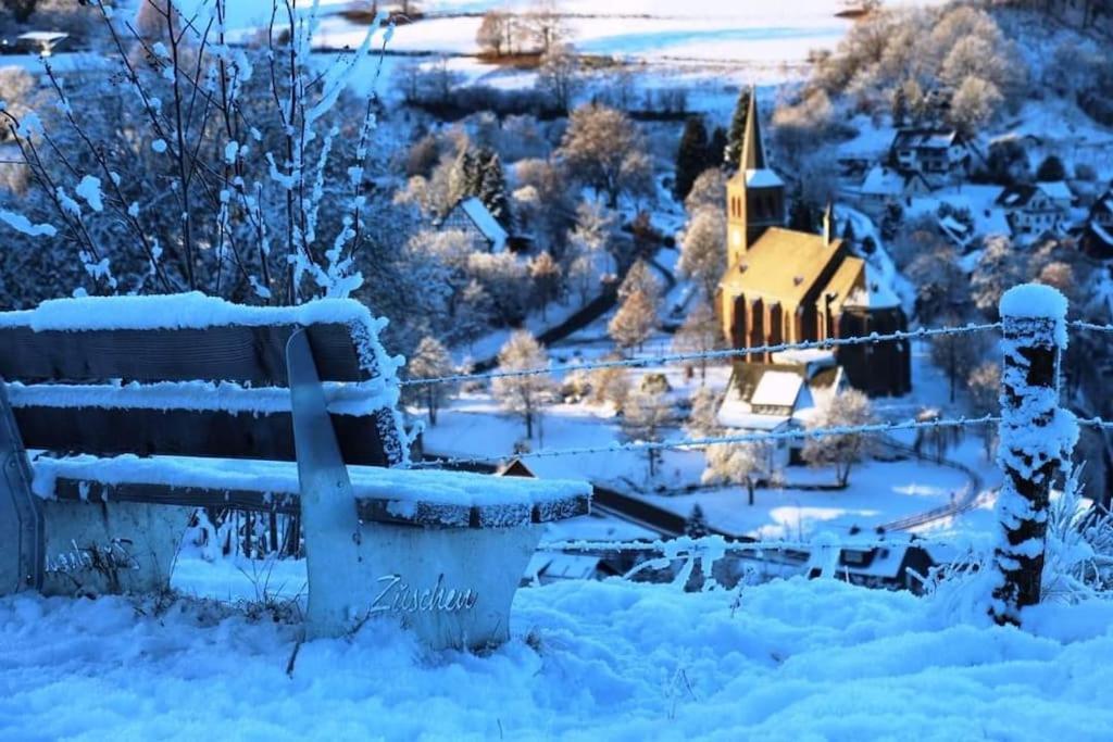 Ferienwohnung Bergblick Winterberg Bagian luar foto
